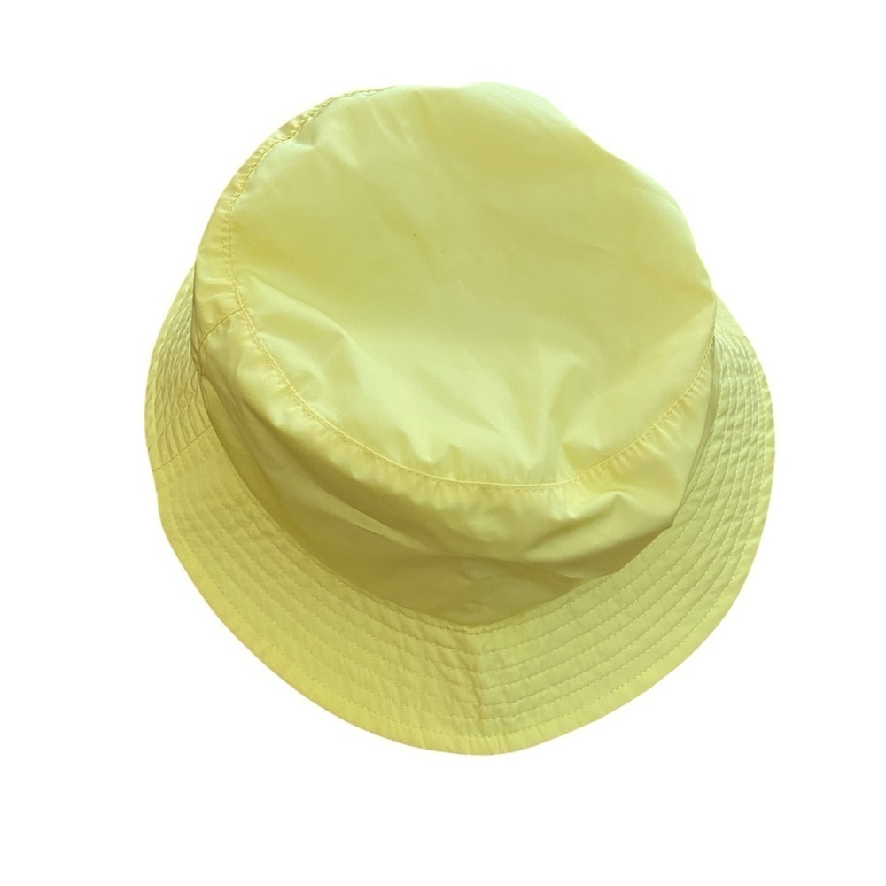 Aerie Women's Bright Yellow Bucket Hat Embroidered Sun One Size Summer - Picture 6 of 9